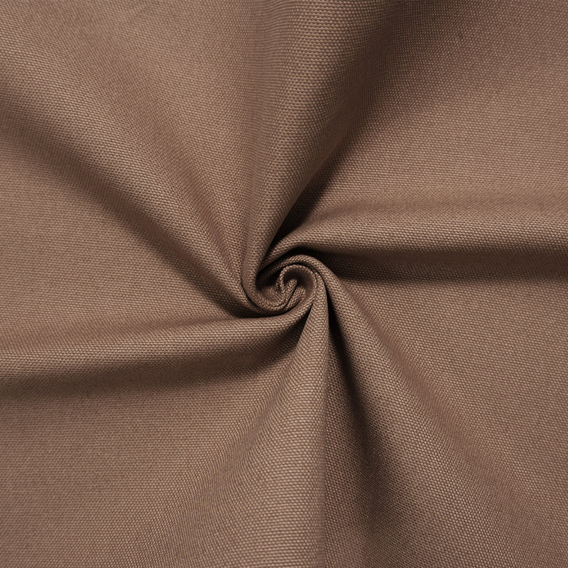Pastel Brown Cotton Solid Canvas Woven Fabric