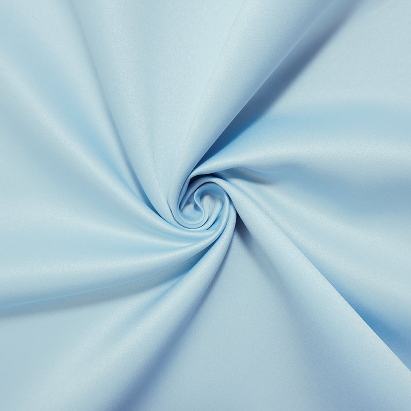 Light Blue Matte Satin Woven Fabric