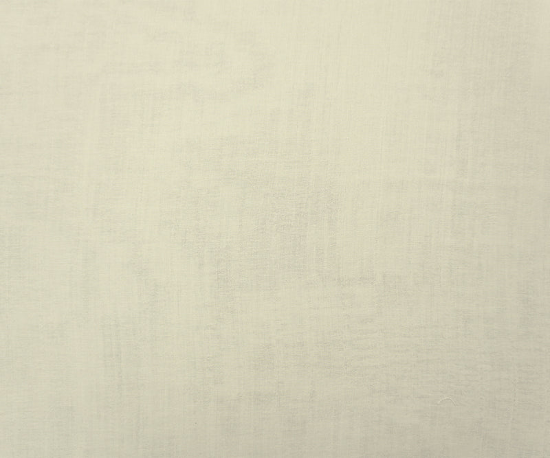 White Cotton Solid Double Gauze Woven Fabric