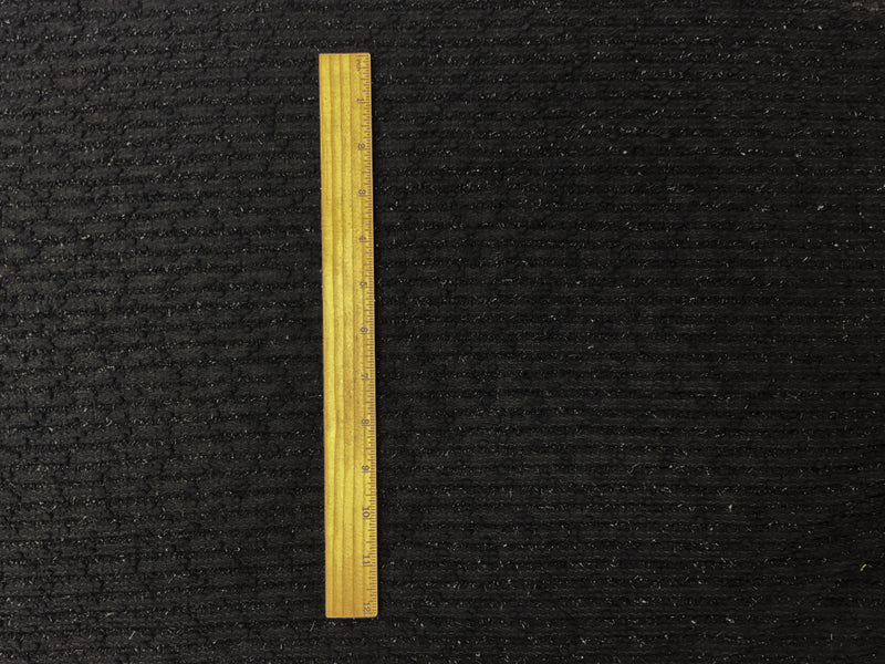 Black-Metallic Poly Stripe Boucle Novelty Knit Fabric