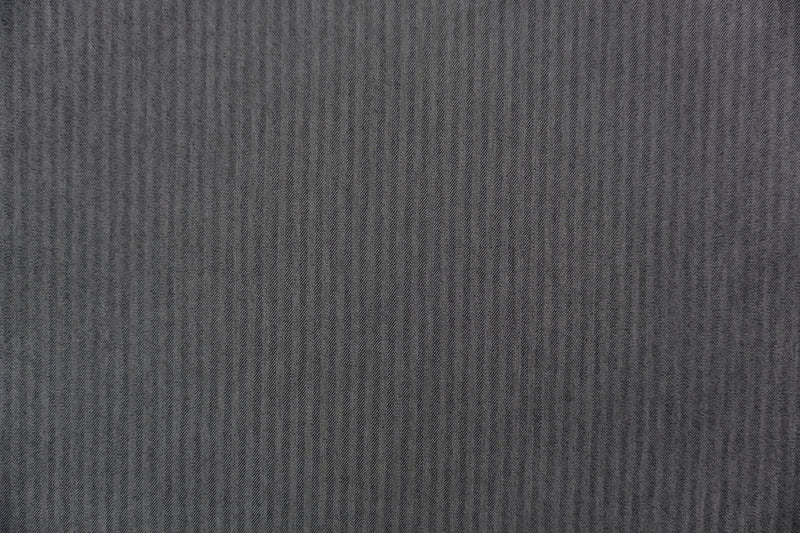 Deep Navy Famous Maker Cotton Poly Spandex Stripe Twill Fabric