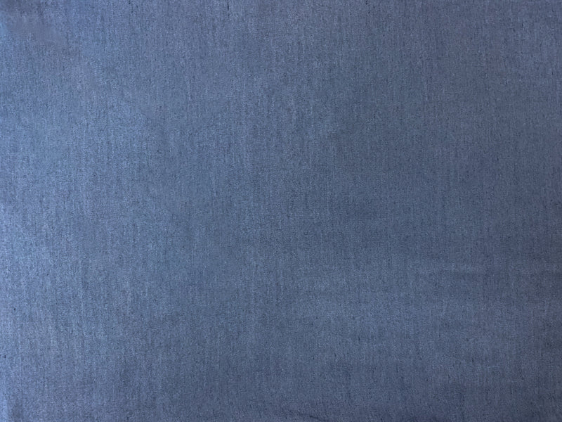 Blue Famous Designer Rayon Slub Twill Woven Fabric