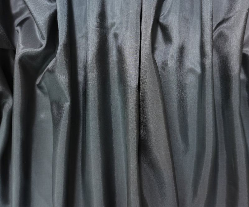 Gray Acetate Solid Lining Woven Fabric