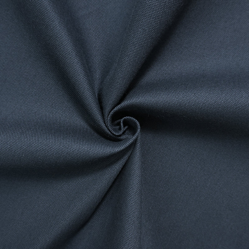 Navy Cotton Duck Cloth Canvas Woven Fabric