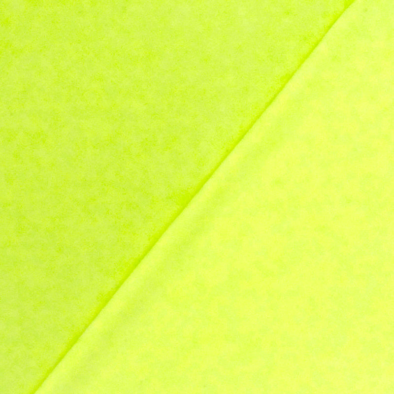 Neon Yellow Activewear Stretch Knit Fabric