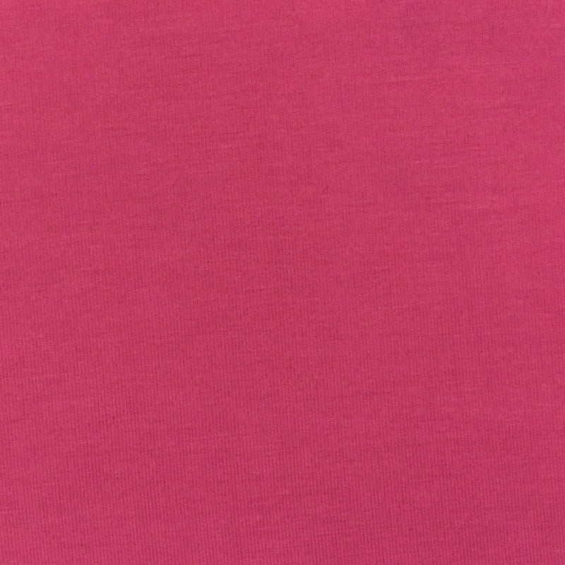2 1/2 YD PC-Hot Pink Solid Stretch Spandex Bamboo Jersey Knit Fabric