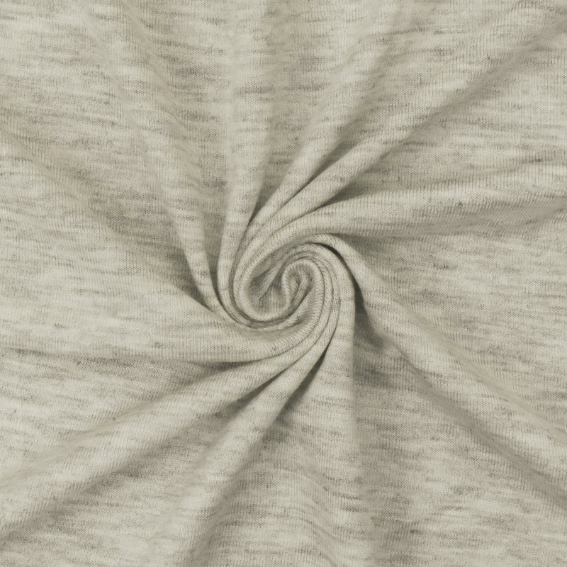 Gray-White Texture Stretch Spandex Rayon Modal Jersey Knit Fabric