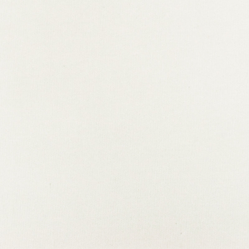 Ivory Solid Stretch Cotton Spandex Featherwale Corduroy Woven Fabric