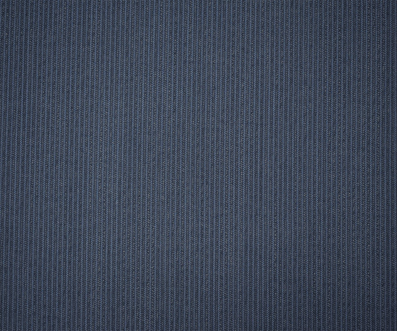 Blue-Beige Wool-Polyester Striped Texture Shirting Woven Fabric