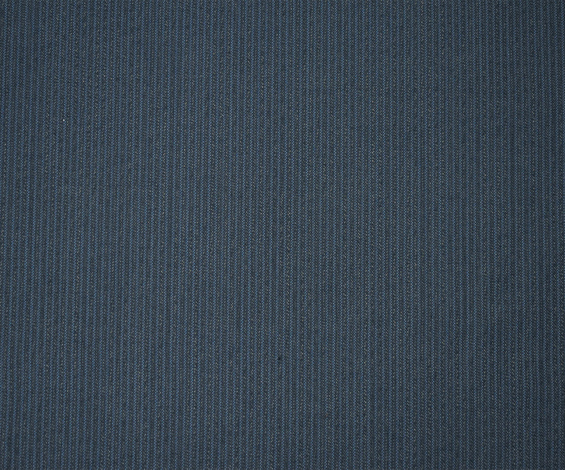 Gray-Blue-Multi Wool-Poly Stripe Texture Woven Shirting Fabric