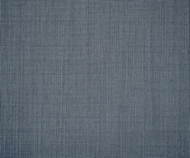 Black-Gray Poly-Wool Texture Striped Pattern Suiting Woven Fabric