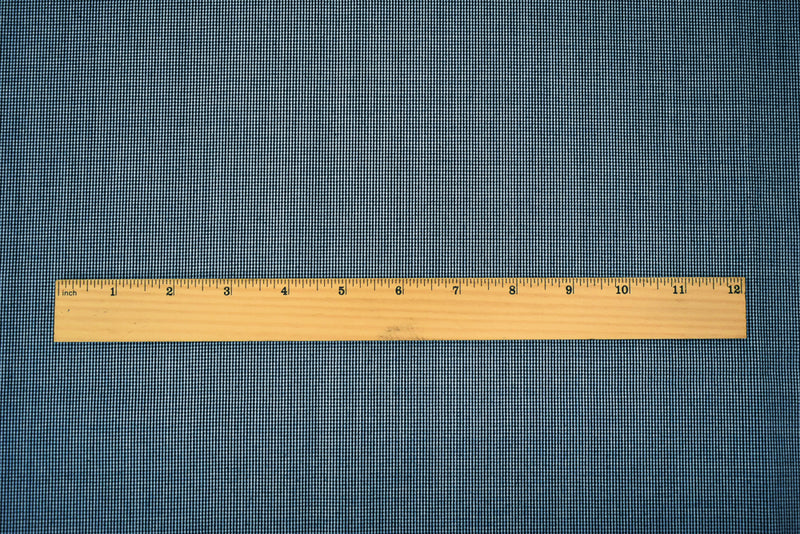 Black-Gray Poly-Wool Texture Striped Pattern Suiting Woven Fabric