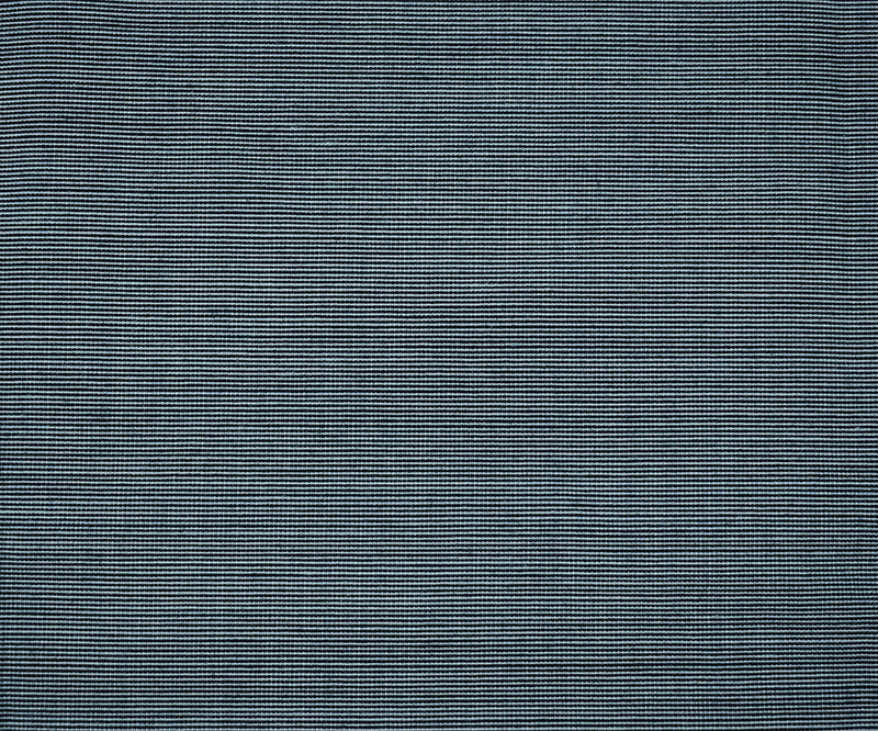 Blue-White Polyester Wool Striped Pattern Shirting Fabric
