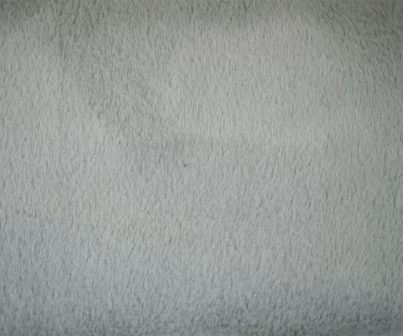 1 YD PC Light Gray Single Sided Stretch Fleece Knit Fabric
