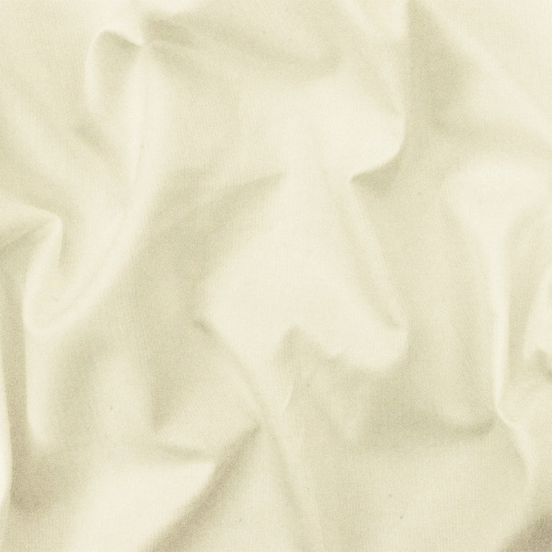 Light Ivory Featherwale Rayon-Cotton Corduroy Woven Fabric