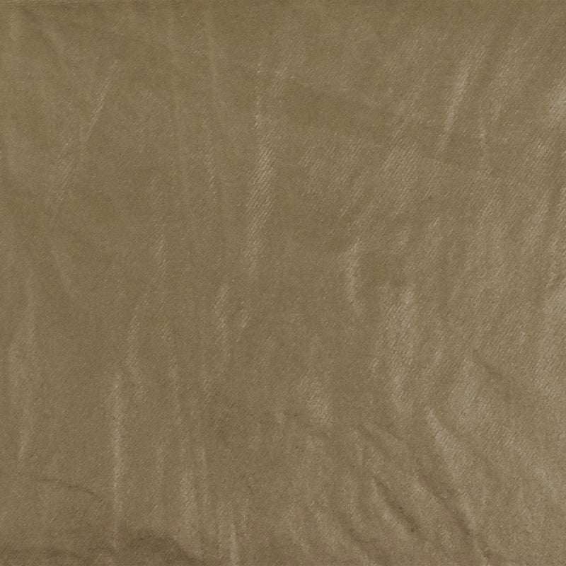 Gold Famous Designer Crinkled Metallic Printed Twill Woven Fabric