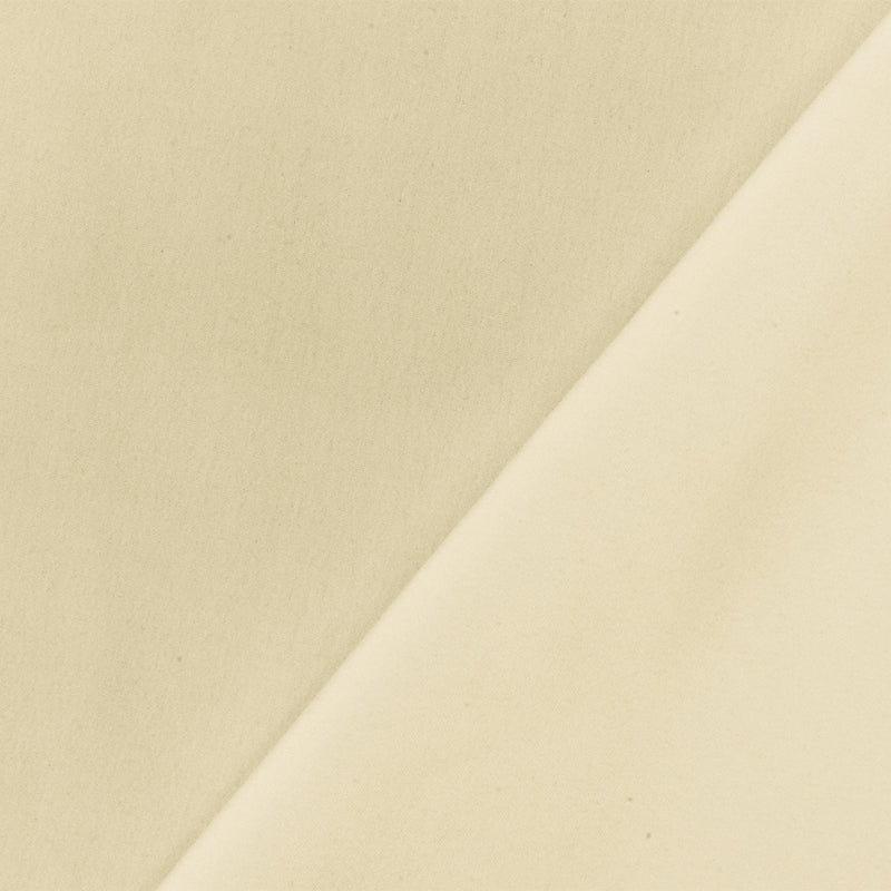 Ivory Famous Designer Silk Crepe De Chine Woven Fabric