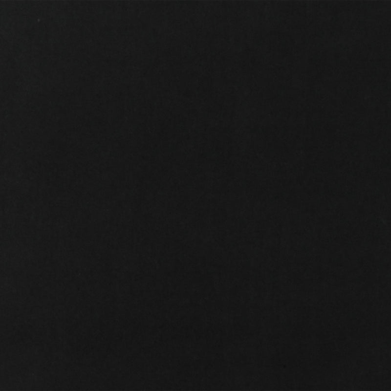 Black Famous Designer Silk Habotai Woven Fabric