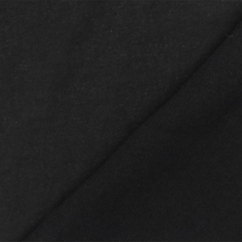 Black Famous Designer Polyester Momie Georgette Fabric