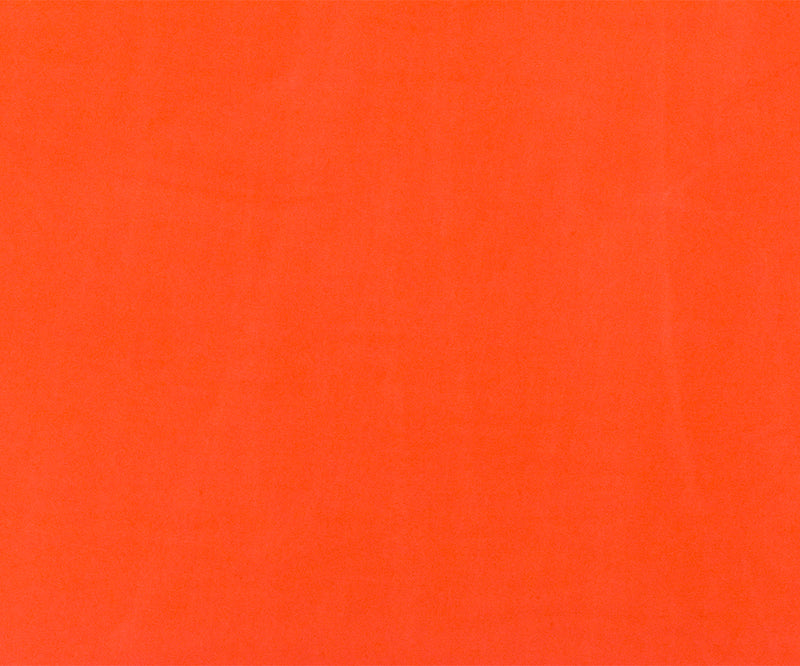 Orange Rayon Challis Solid Woven Fabric