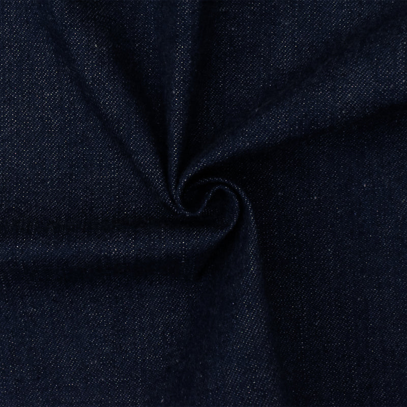 Ink Navy-White 9 oz. Cotton Japanese Selvedge Denim Fabric