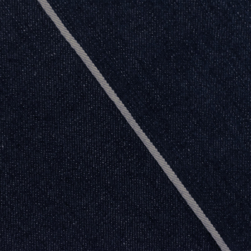 Ink Navy-White 9 oz. Cotton Japanese Selvedge Denim Fabric