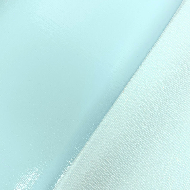 12 YD PC Pastel Blue Oil Cloth