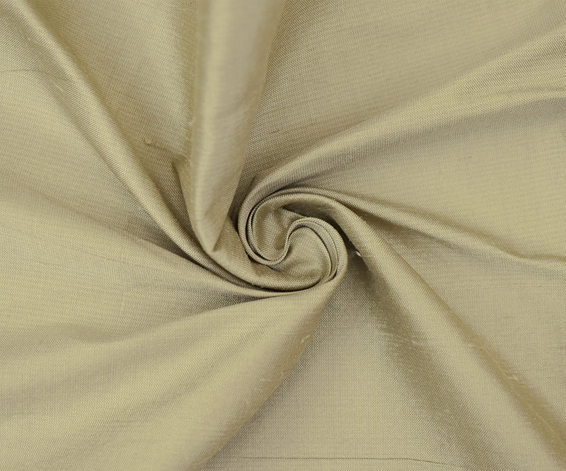 Light Beige Silk Iridescent Shantung Woven Fabric