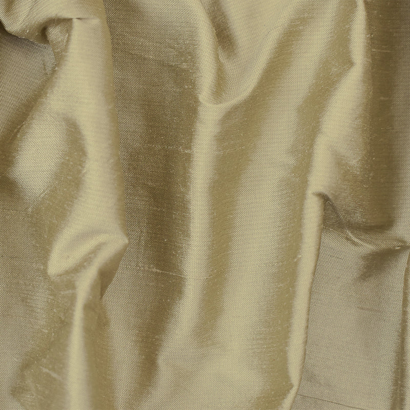 Light Beige Silk Iridescent Shantung Woven Fabric