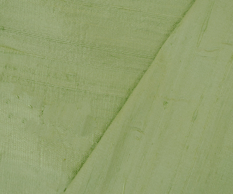 Green-Taupe Beige Silk Iridescent Dupioni Woven Fabric