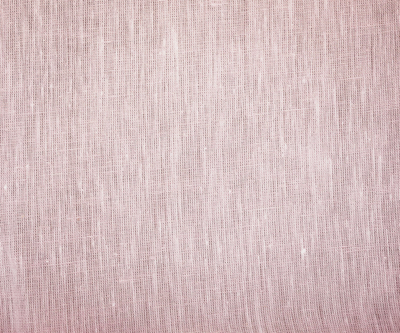 Pastel Pink-White Spence Bryson Texture Slub Irish Linen Chambray Fabric