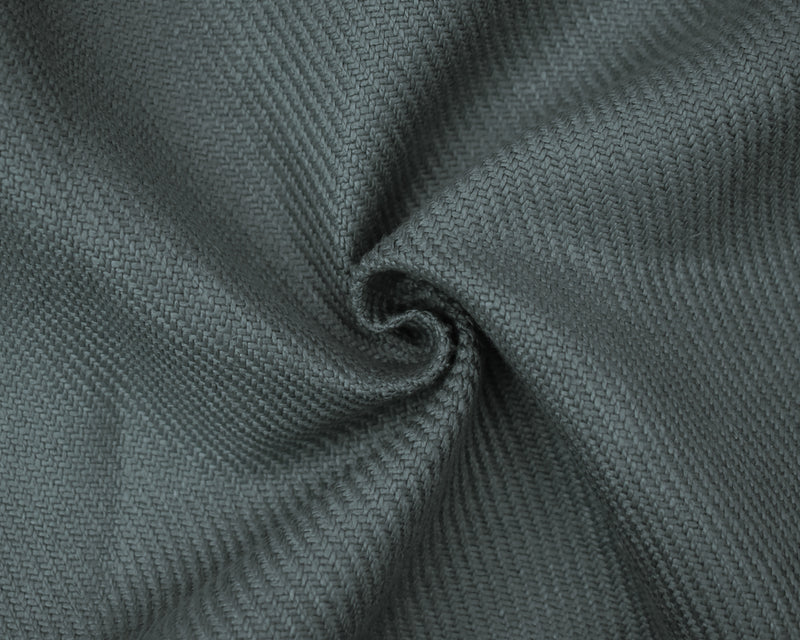 Gray Moygashel Twill Irish Linen Solid Woven Home Decorating Fabric