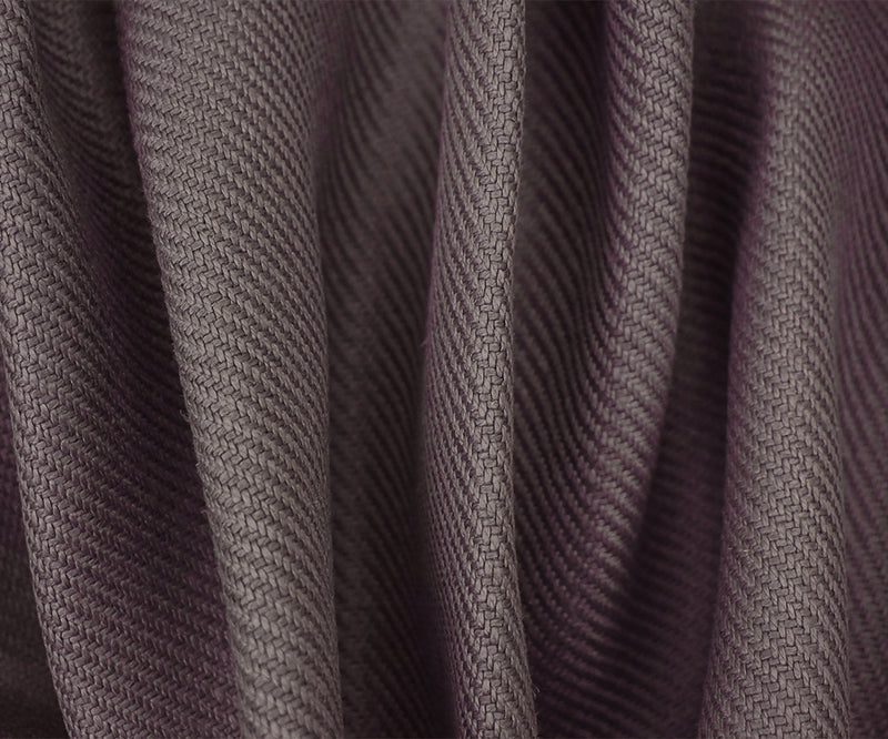 Mauve Purple Moygashel Twill Irish Linen Solid Woven Home Decorating Fabric