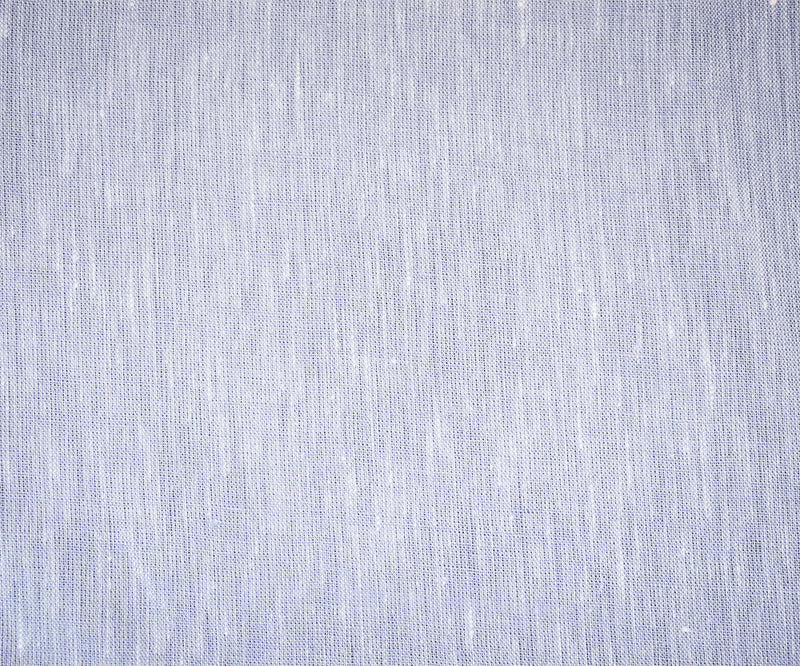 Light Blue-White Spence Bryson Texture Slub Irish Linen Woven Fabric