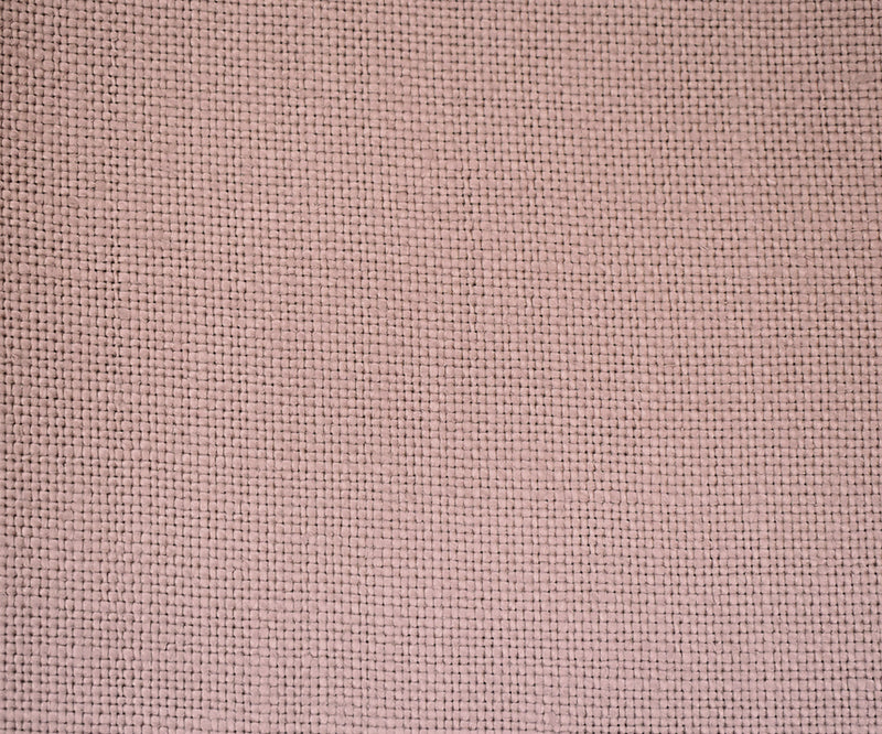 Pink Moygashel Solid Woven Irish Linen Home Decorating Fabric