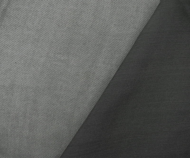 Gray Silk Chiffon Woven Fabric