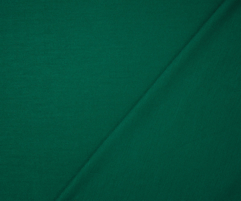 Green Bamboo Solid Stretch Jersey Knit Fabric