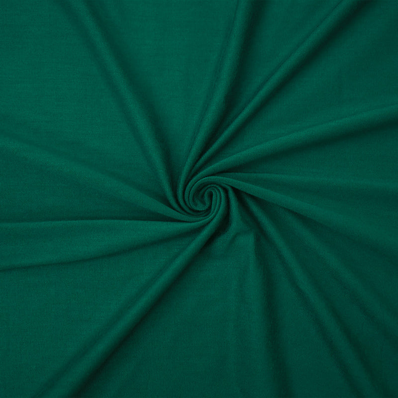 Green Bamboo Solid Stretch Jersey Knit Fabric
