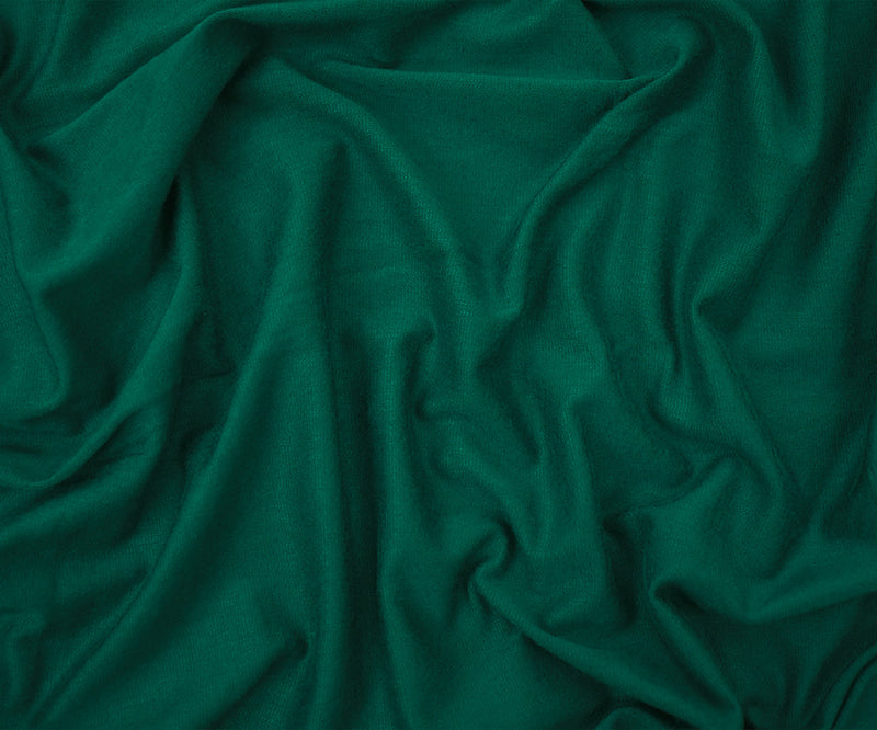 Green Bamboo Solid Stretch Jersey Knit Fabric
