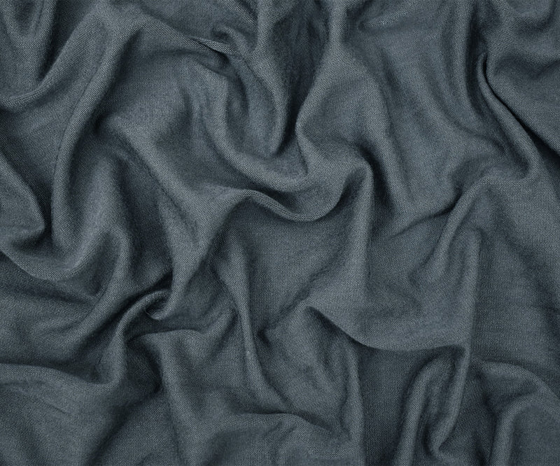 Gray Rayon Solid Jersey Knit Fabric