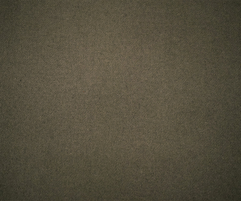 Ash Gray Melton Wool Solid Double Woven Jacketing Fabric
