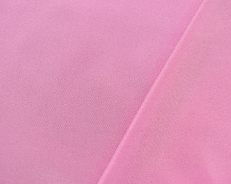 Pink Silk Famous Designer Crepe De Chine Woven Fabric