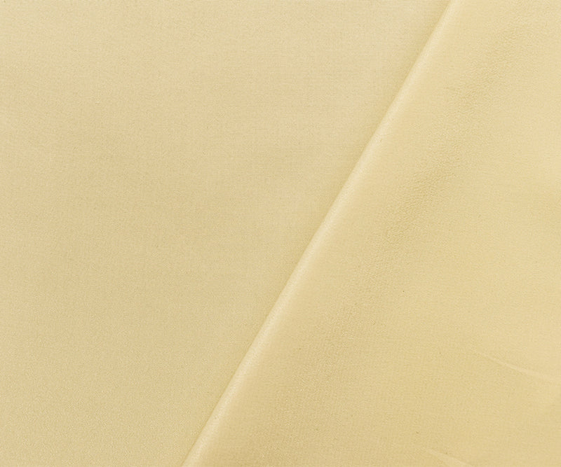 Light Beige Famous Designer Silk Crepe De Chine Woven Fabric