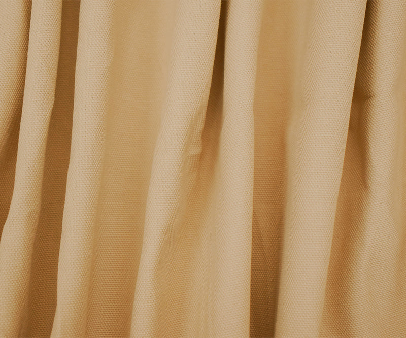 Beige 8 oz. Solid Cotton Canvas Woven Fabric