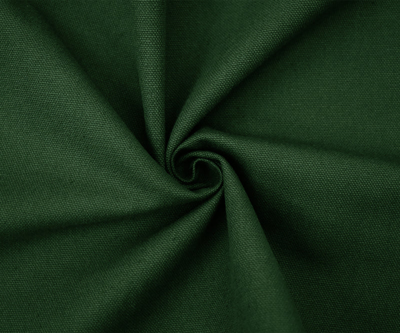 Hunter Green 8 oz. Solid Cotton Canvas Woven Fabric
