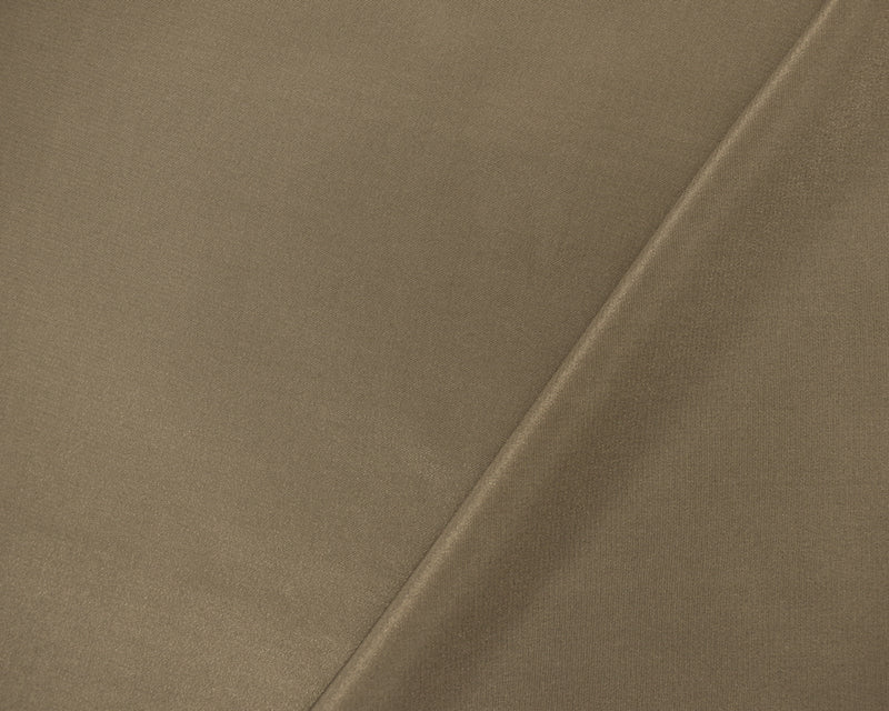Gray Silk Famous Designer Crepe De Chine Woven Fabric