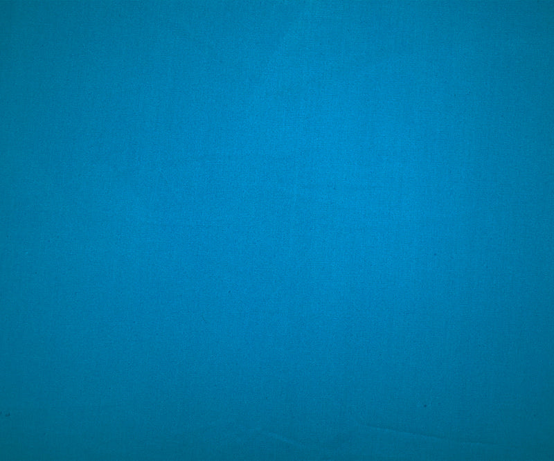 Deep Turquoise Cotton Solid Stretch Spandex Poplin Woven Fabric