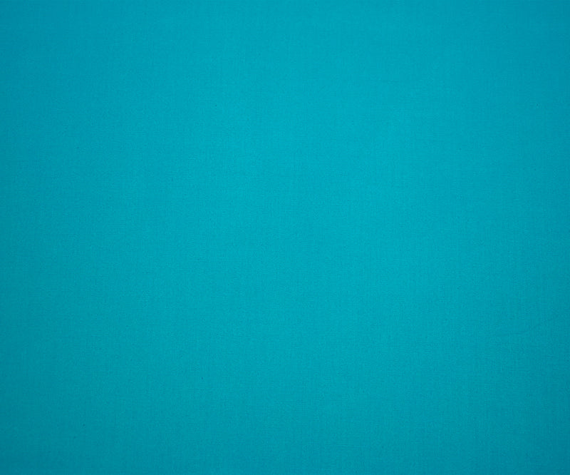 New Turquoise Cotton Solid Stretch Spandex Poplin Woven Fabric