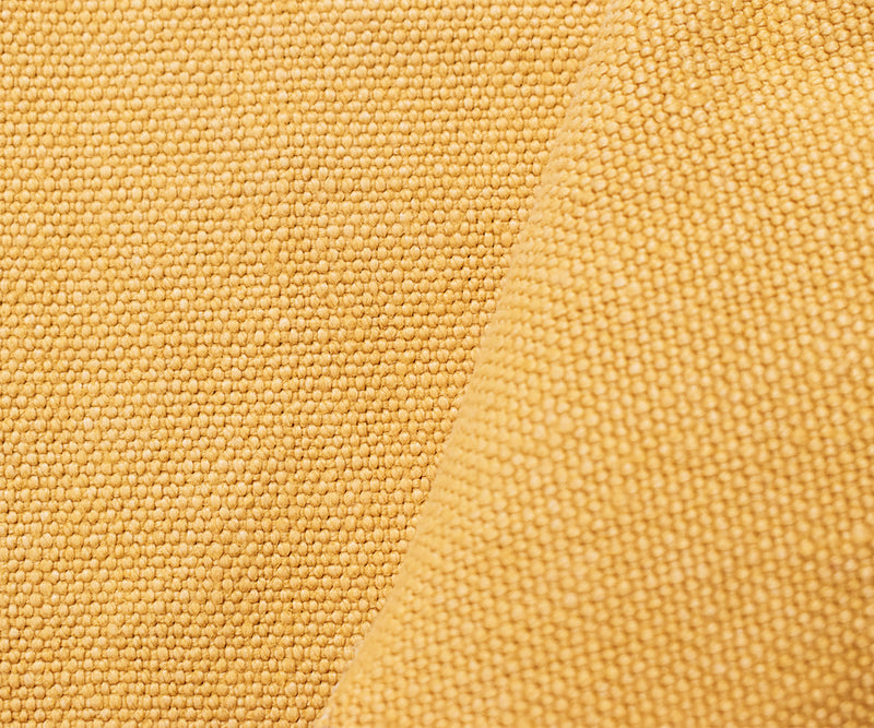 Yellow Moygashel Washed Irish Linen Solid Home Decorating Woven Fabric