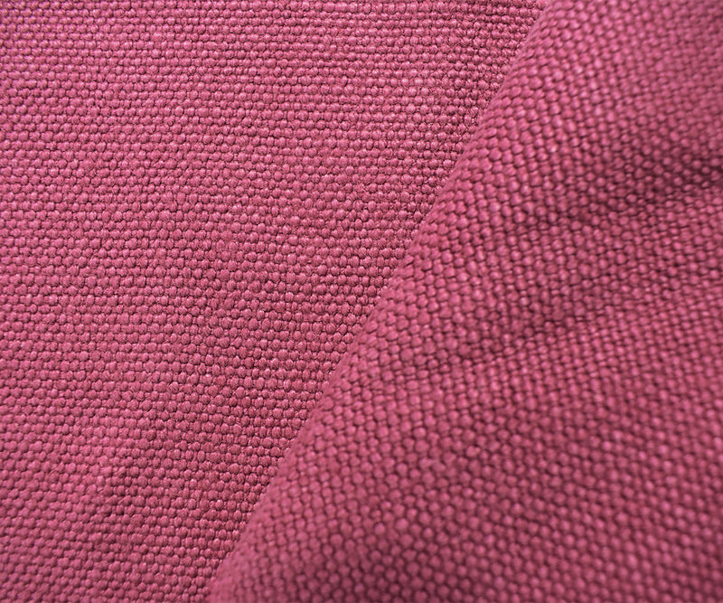 Pink Moygashel Washed Irish Linen Solid Home Decorating Woven Fabric